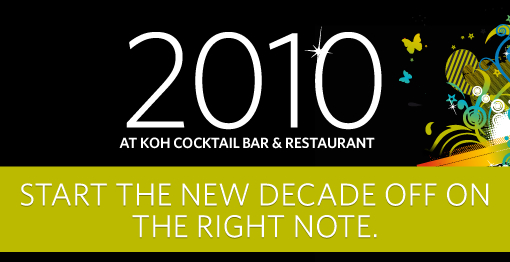 Koh Restaurant Special Offers Koh Restaurant Special Offers